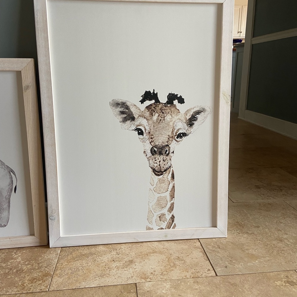 Two signs for baby room